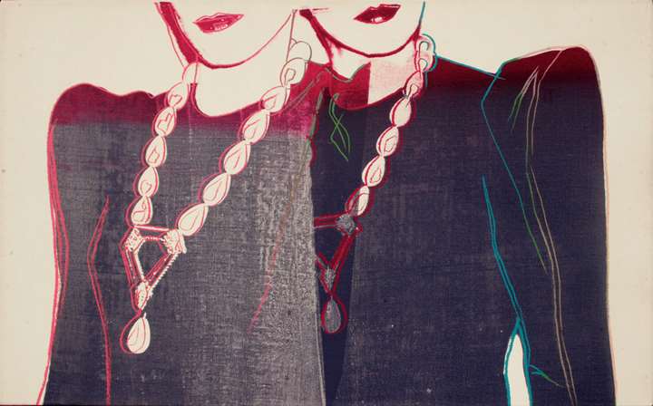 Fashion – Two female Torsos with Necklaces
